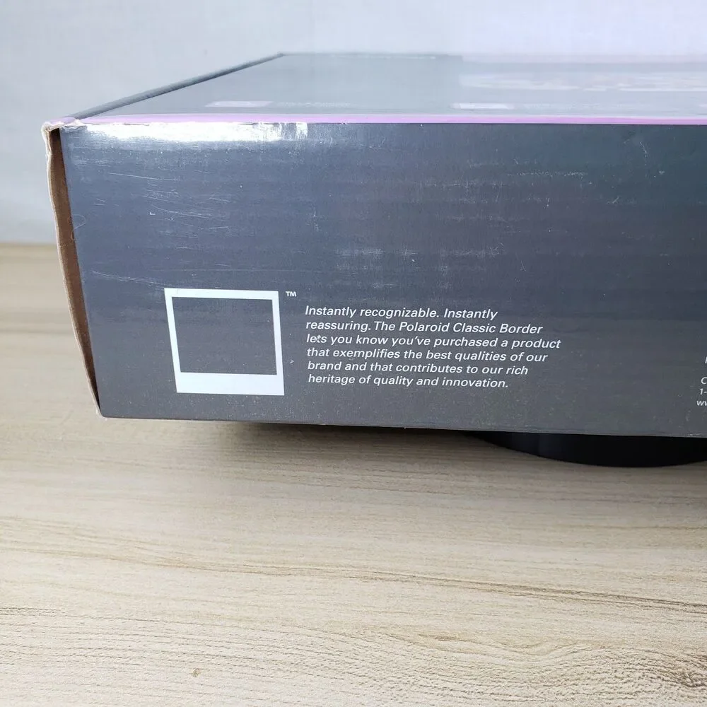 Polaroid Digital Picture Frame 8” Inch Electrical Plug In Black -New in Box